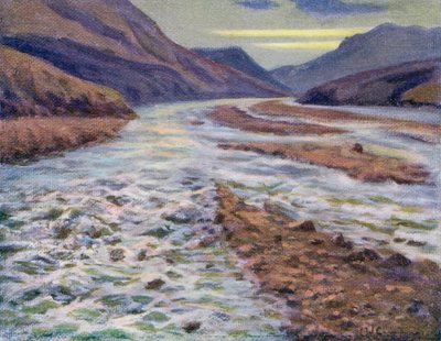 Mendoza-Fluss von Ernest William Christmas